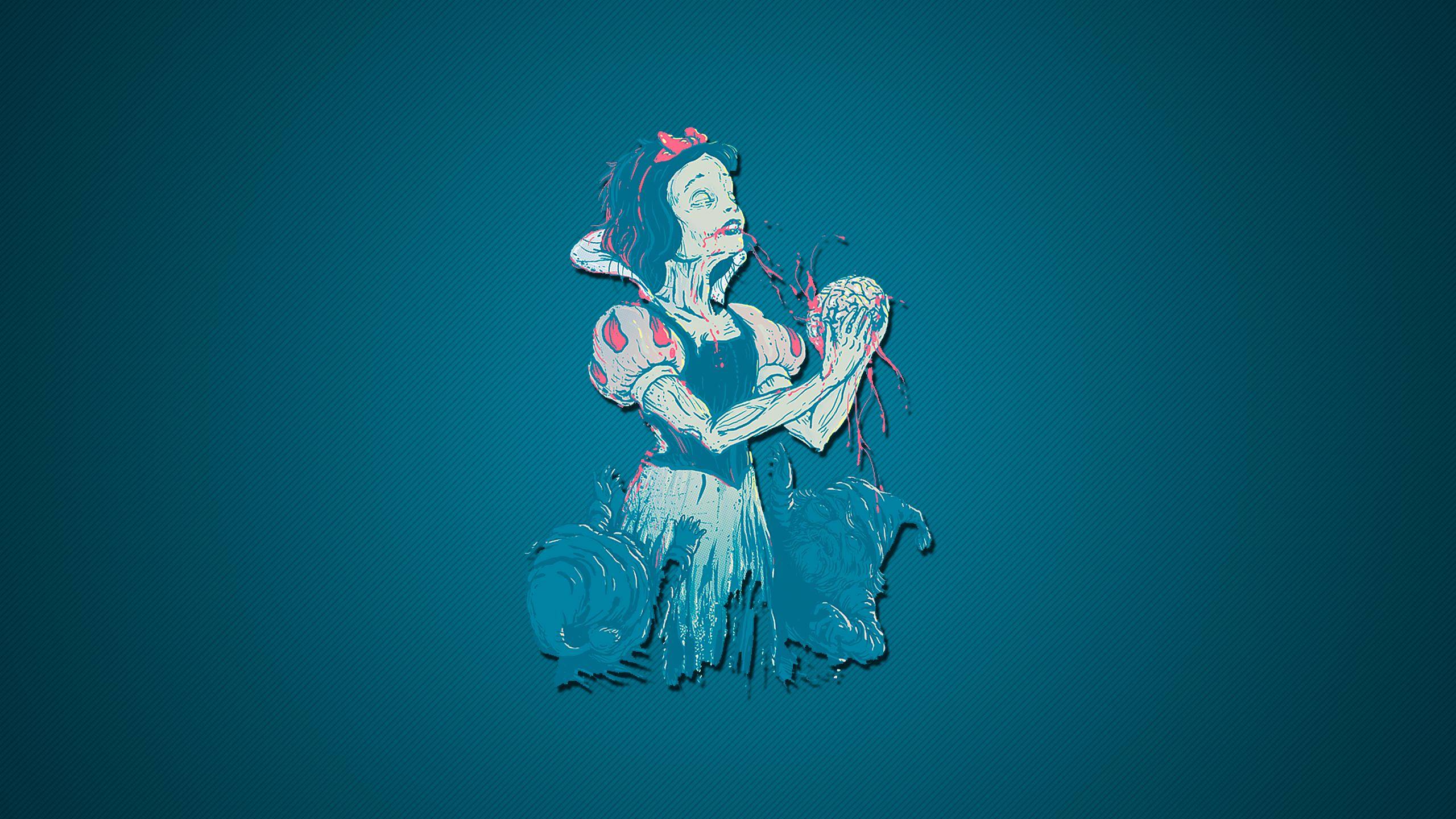 Snow White And The Zombies Wallpaper