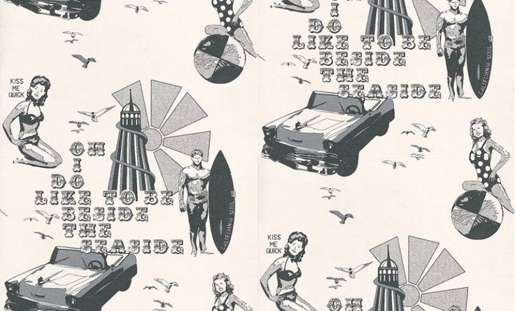 Albany Wallpaper A Trendy Retro Design Of Nostalgic 50s Style