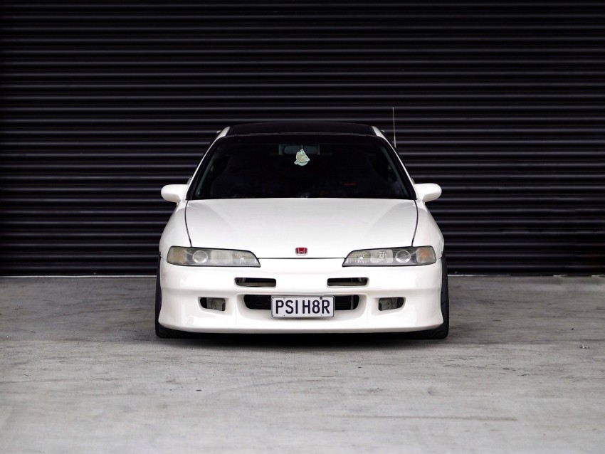 Honda Type R Integra Front White Background