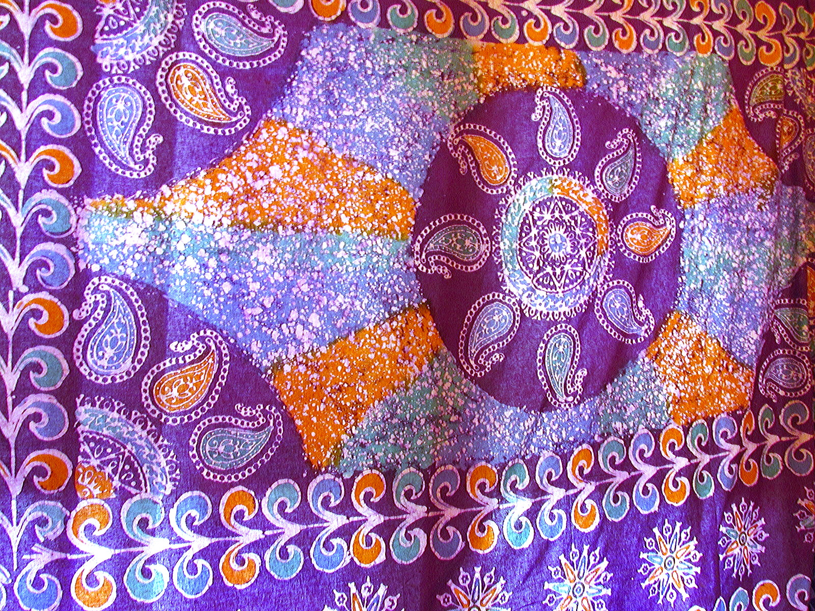 Trippy Tapestry Background Hippie Wallpaper