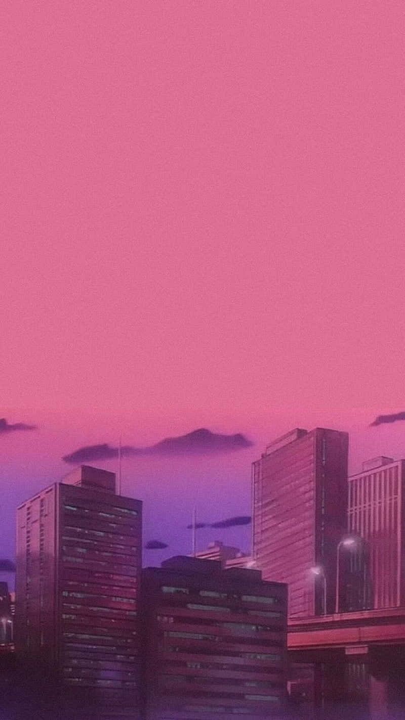 Pink City Wallpaper