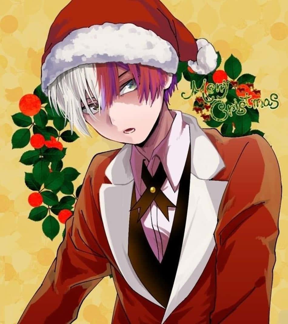 Download Christmas Anime Boys Shoto Wallpaper