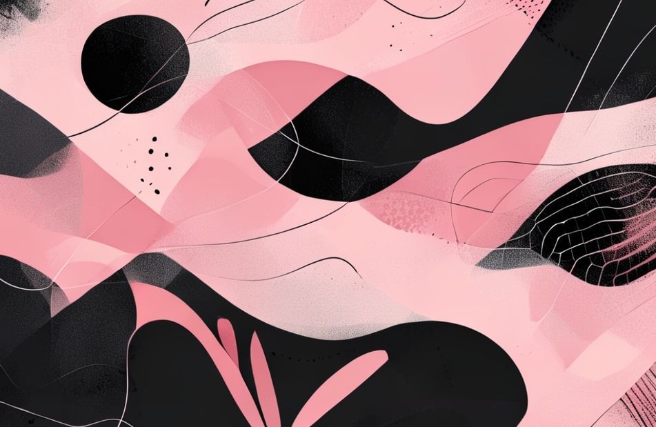 Pink And Black Wallpaper