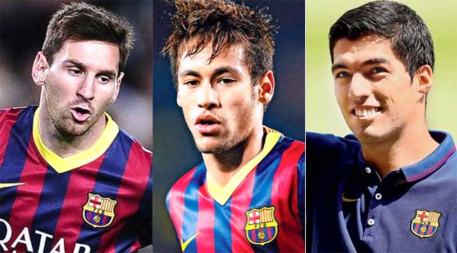 Messi Neymar Suarez Wallpaper 2015 Lionel messi neymar and luis