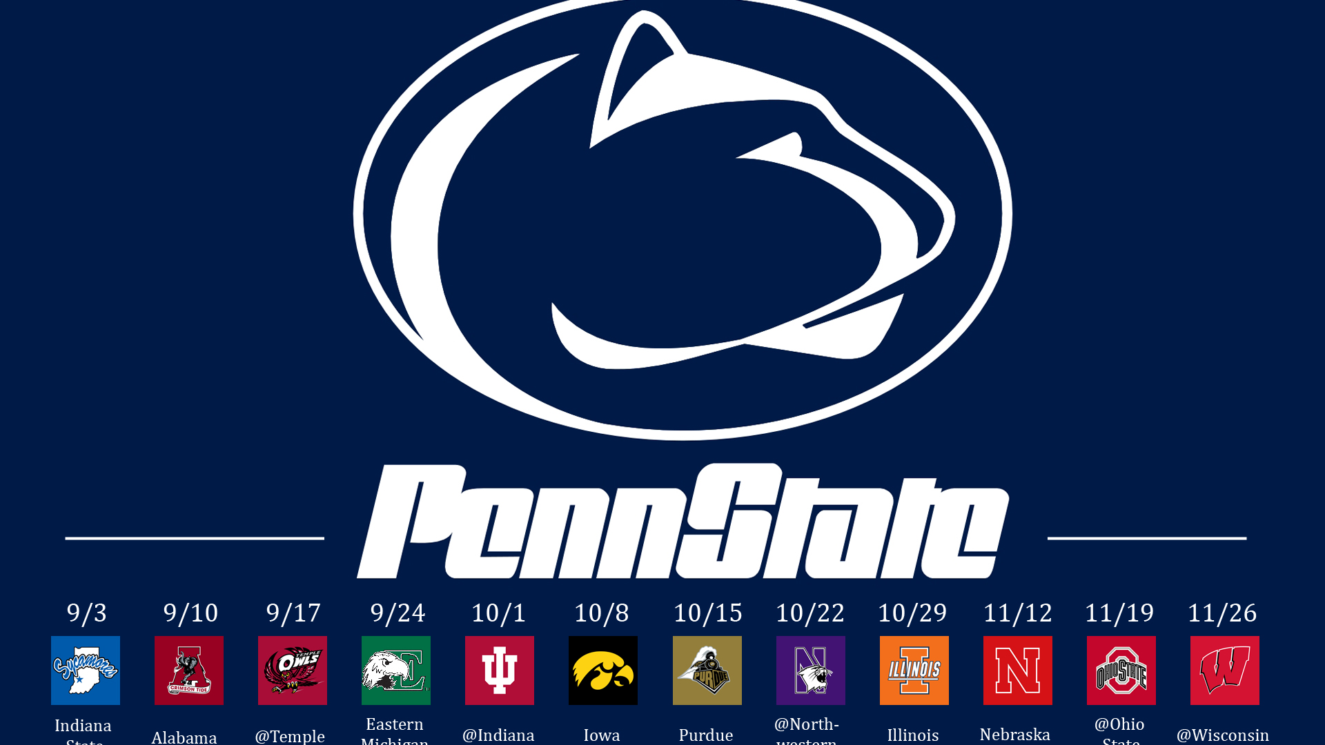HD Wallpaper Penn State University Logo X Kb Jpeg