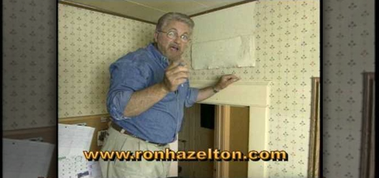 How to Remove wallpaper quickly easily Construction Repair 1280x600