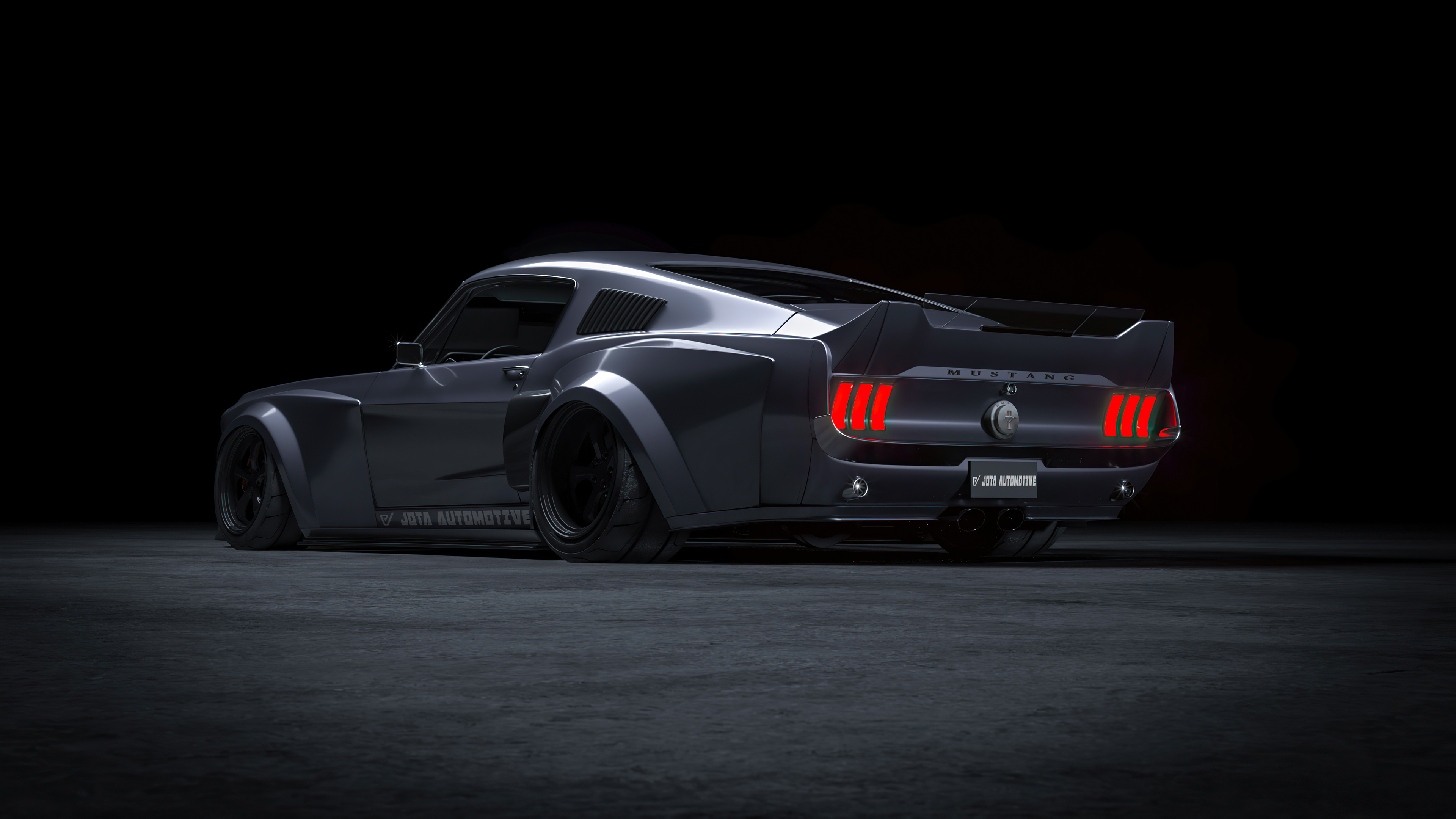 Ford Mustang Fastback Widebody 4k Wallpaper HD Cars Image