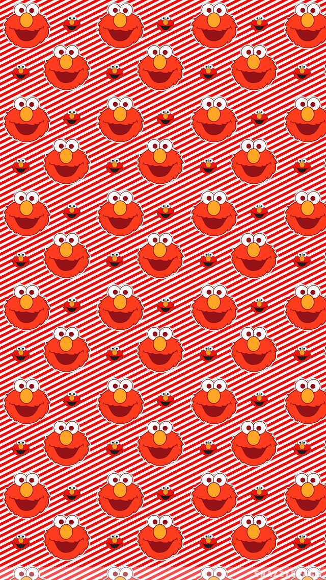 Wallpaper Installing This Elmo Faces iPhone Is Very Easy