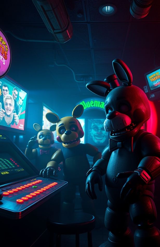 Five Nights At Freddy S Security Breach Wallpaper