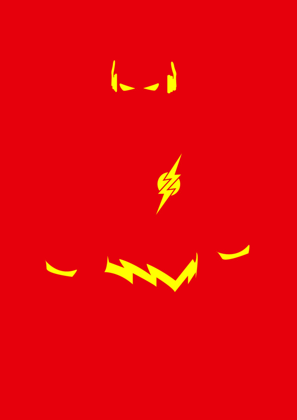 Minimalist DC Marvel Superhero Posters