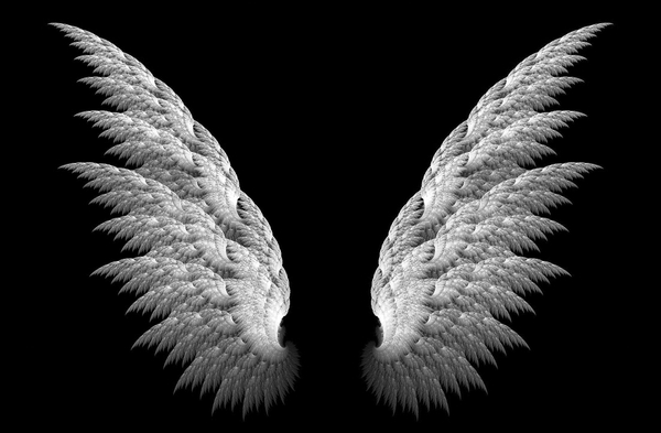 Wings 3d Black Background Wallpaper Desktop