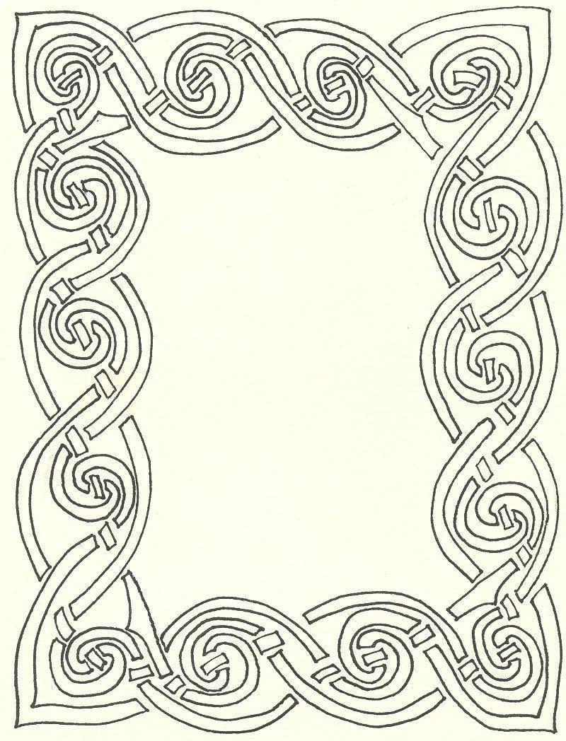 Celtic Knot Wallpaper Borders