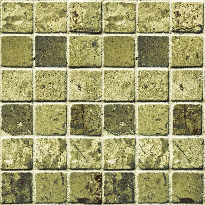 Weathered Stone Tile Wallpaper