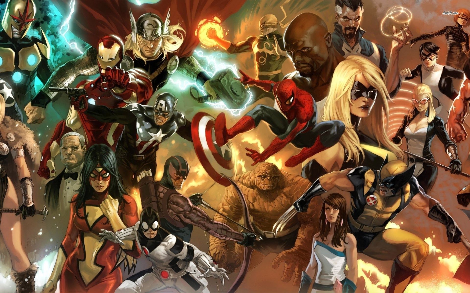 marvel live wallpaper android