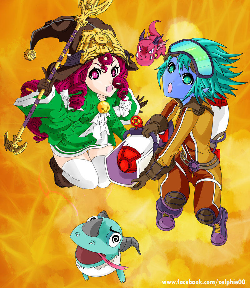 Rocketeer Tristana And Dragon Trainer Lulu Wall By Zelphie00 On