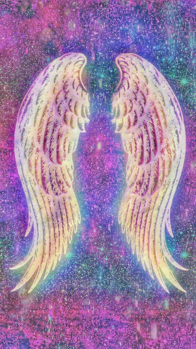 Galaxy Heavenly Wings Made By Me Heaven Wallpaper