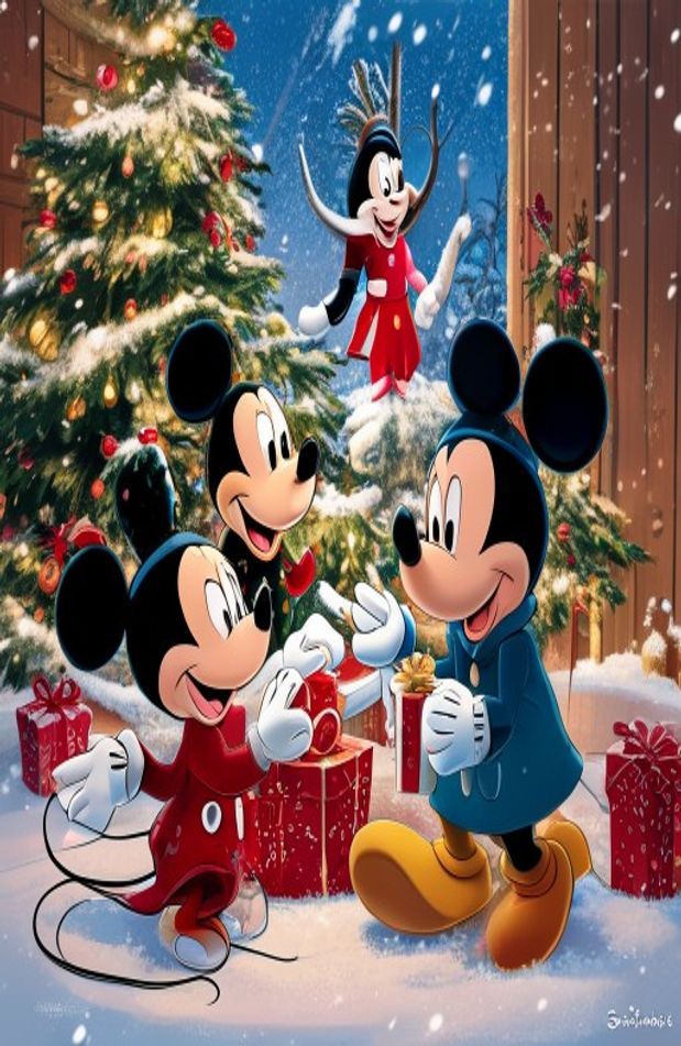 Disney Christmas Wallpaper