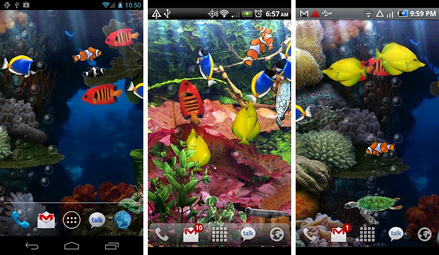   fish live wallpapers android aquarium live wallpaper 120626jpg