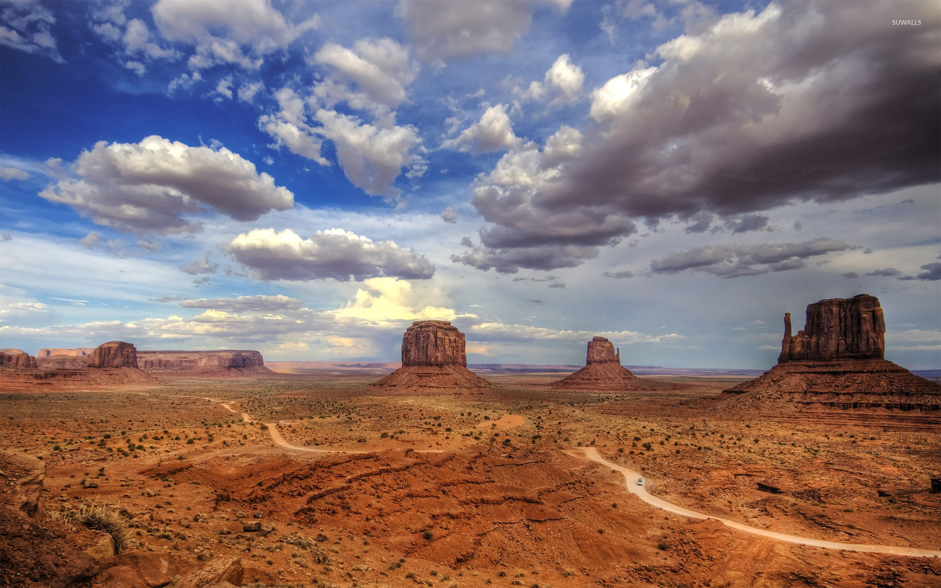 Monument Valley Wallpaper Nature