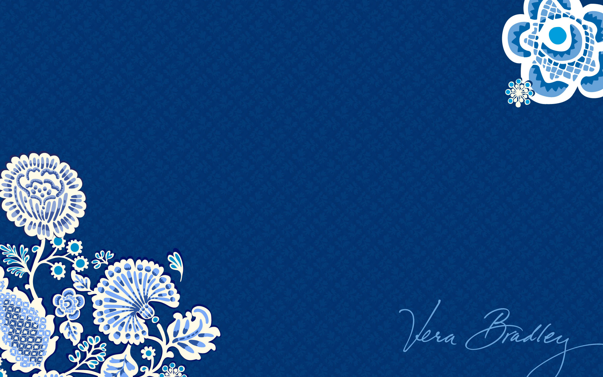 Alfa Img Showing Vera Bradley Background Blue