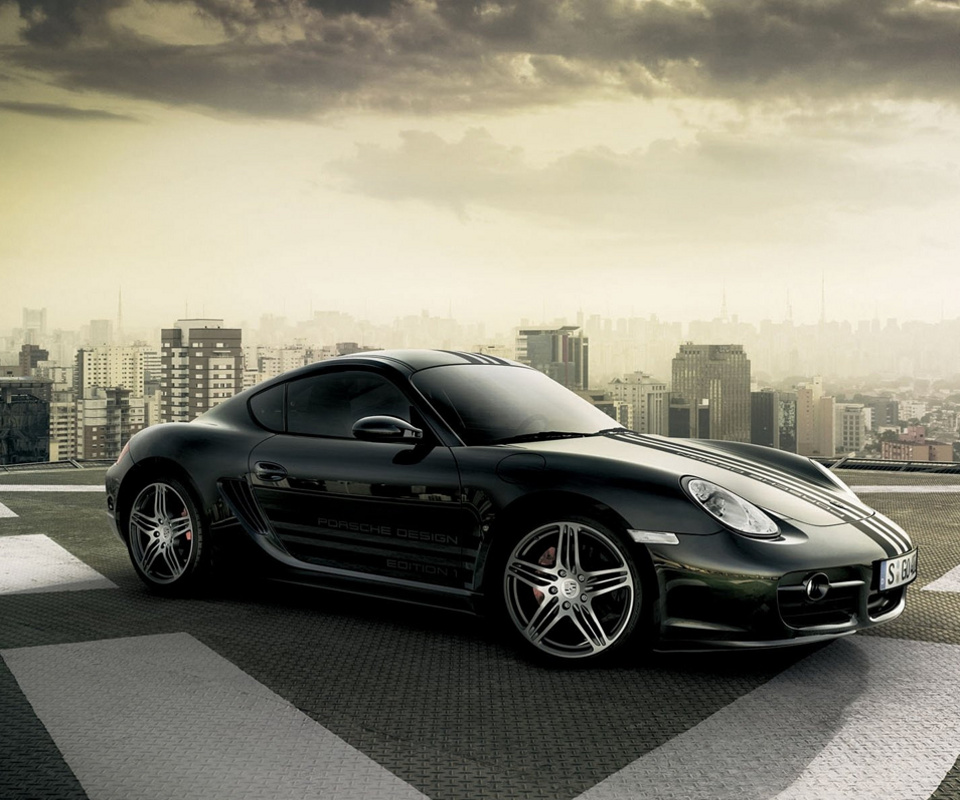 Porsche Cayman S Screensaver Wallpaper