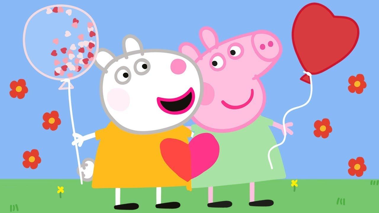 Love Friends Peppa Pig And Suzy Sheep Valentine S Day Special