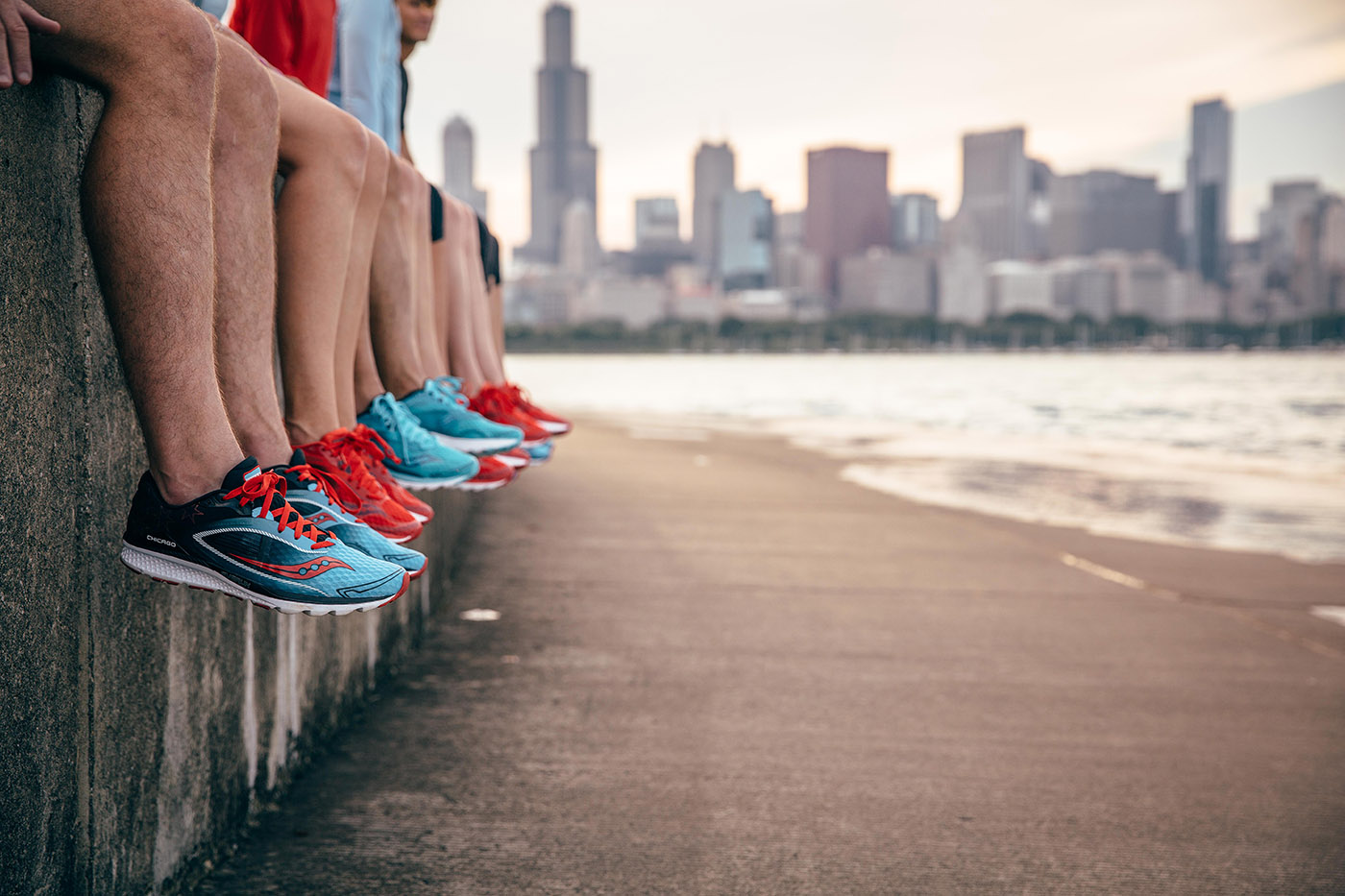 The Chicago Running Shoe Pack Saucony