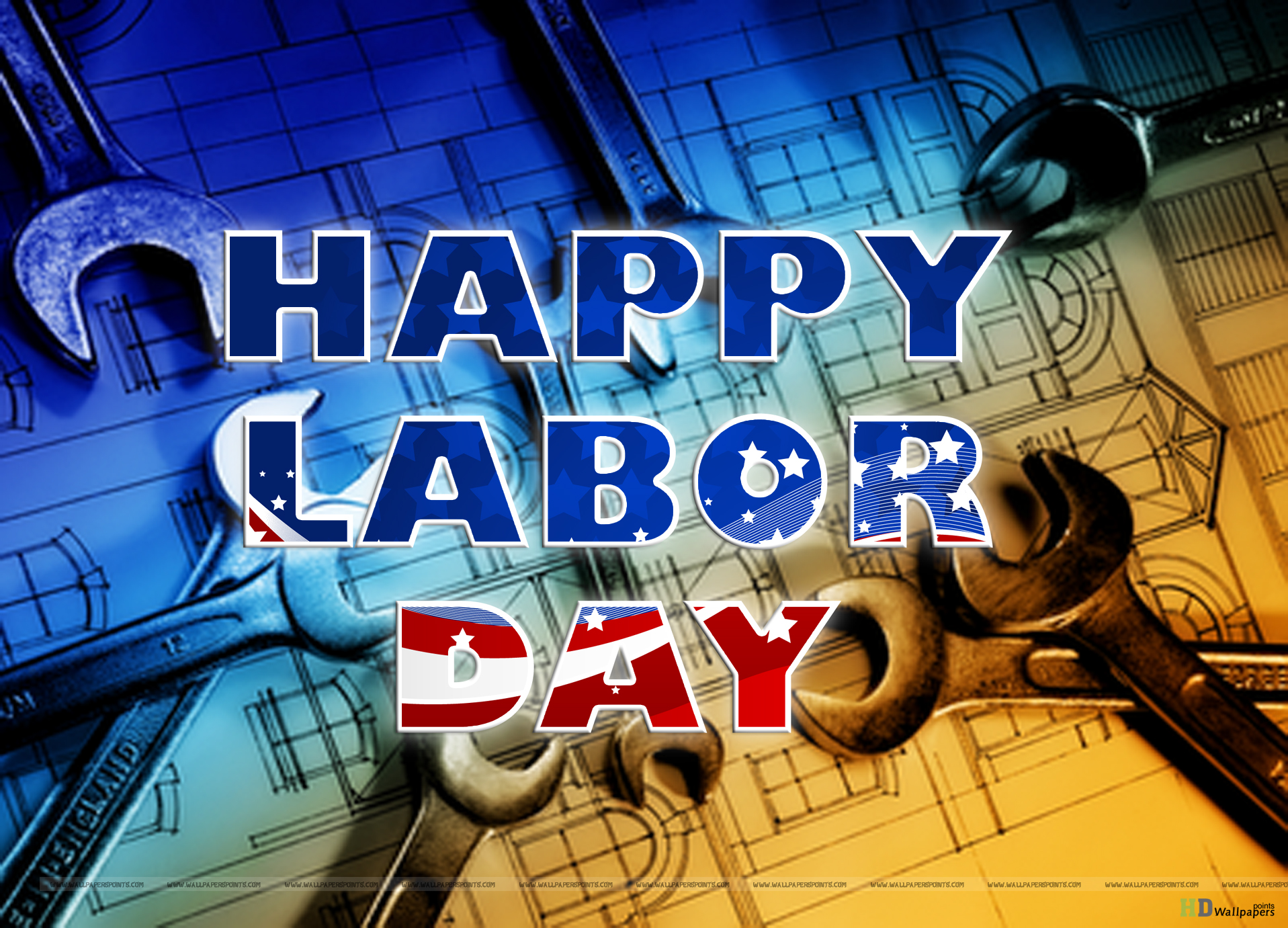 Happy Labor Day Desktop Wallpaper HD