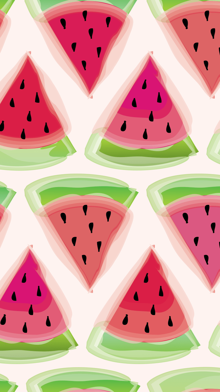 Bie Watermelon Wallpaper Melissa Carter Design