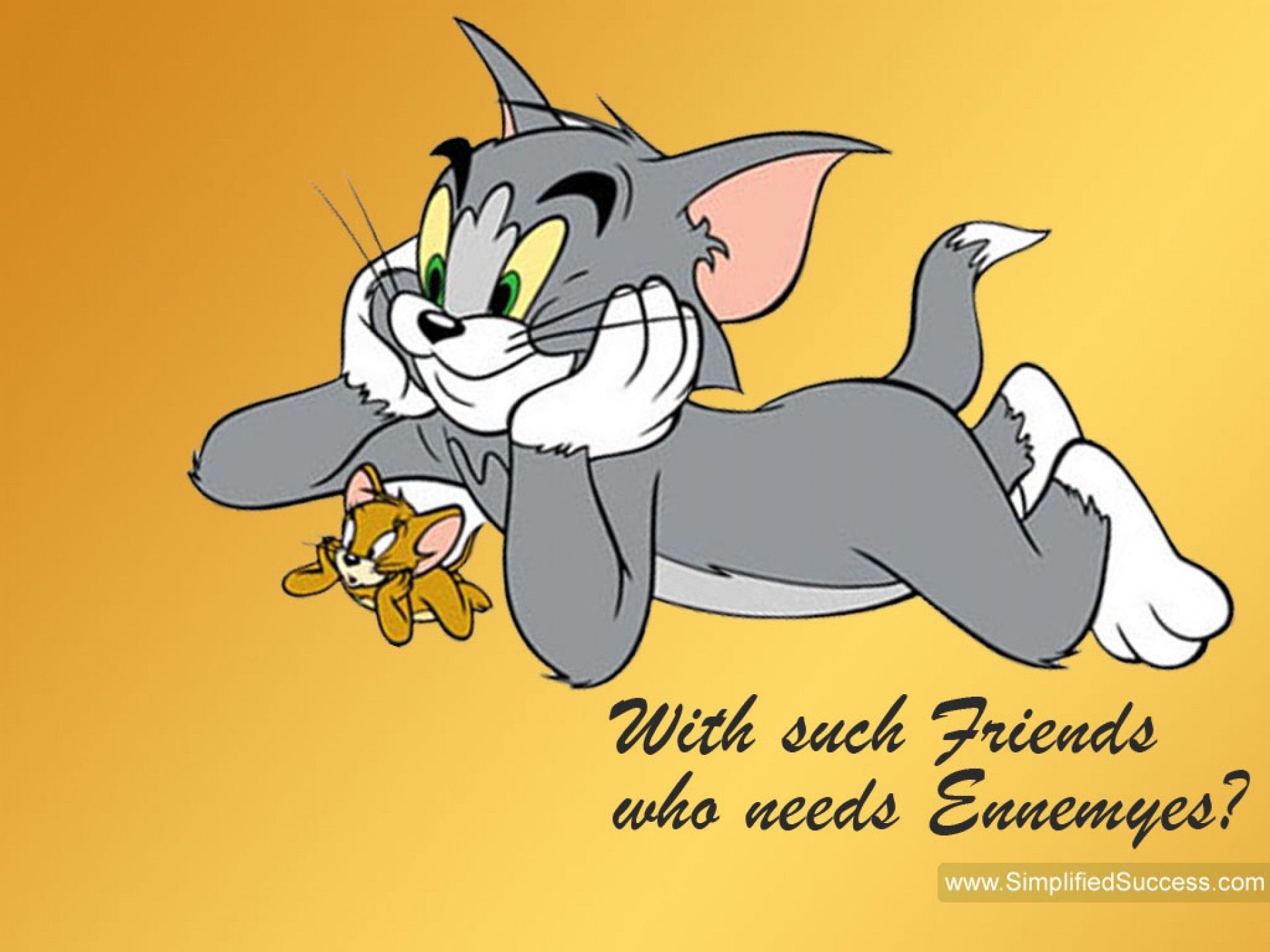 Tom And Jerry Aesthetic Wallpaper