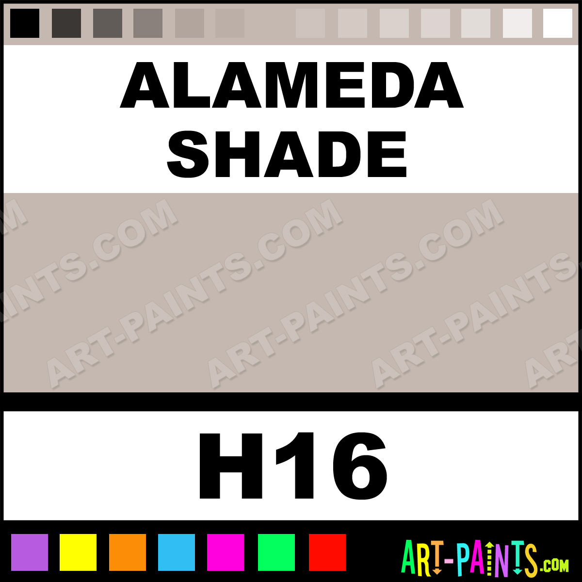 Featuring Alameda Shade Casual Colors Spray Paint