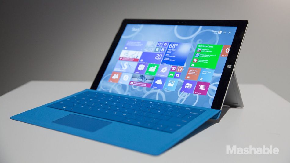 Microsoft Surface Pro With The Type Cover