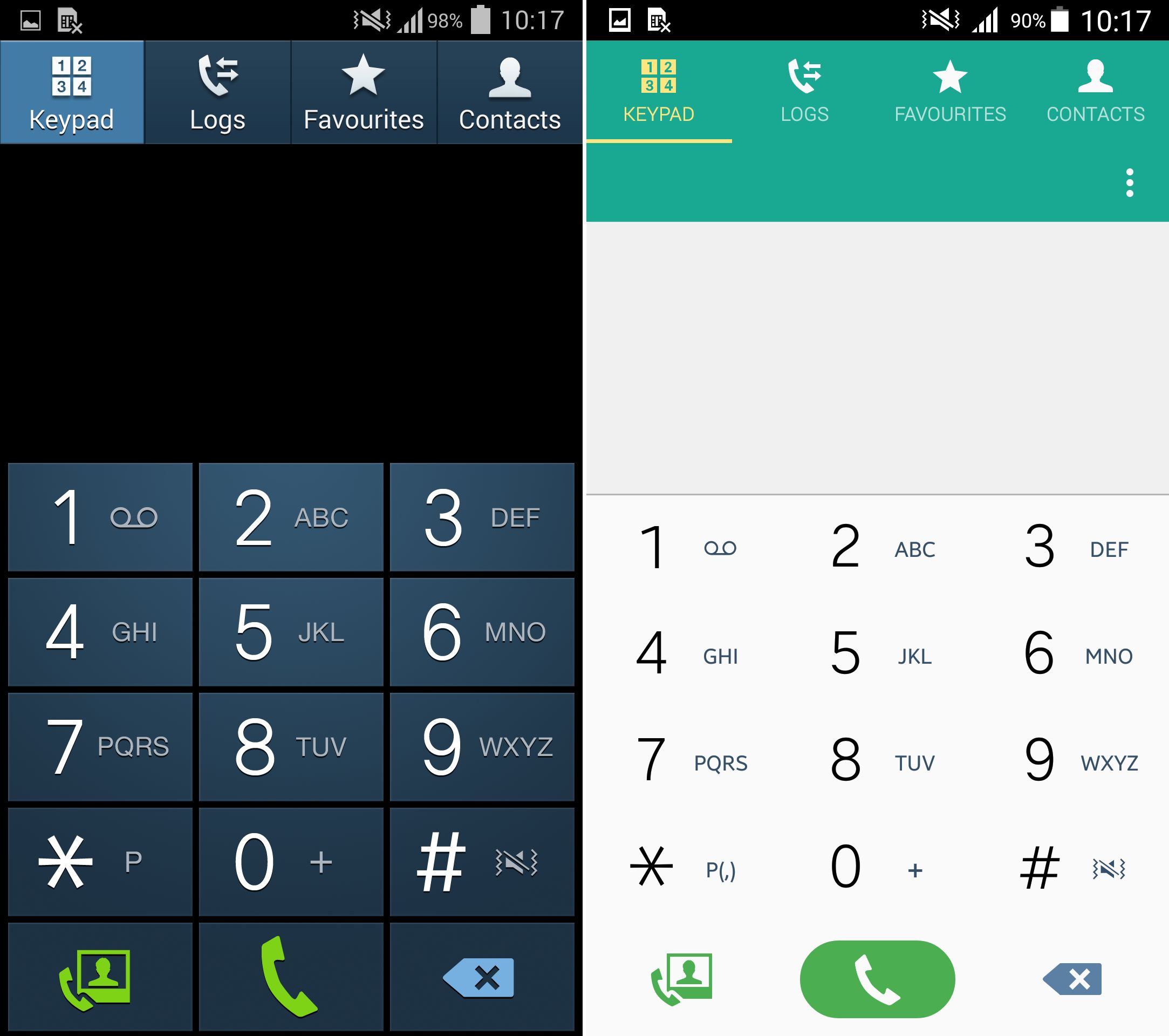 Take A Look At The New Dialer Icons Bit More Flat And