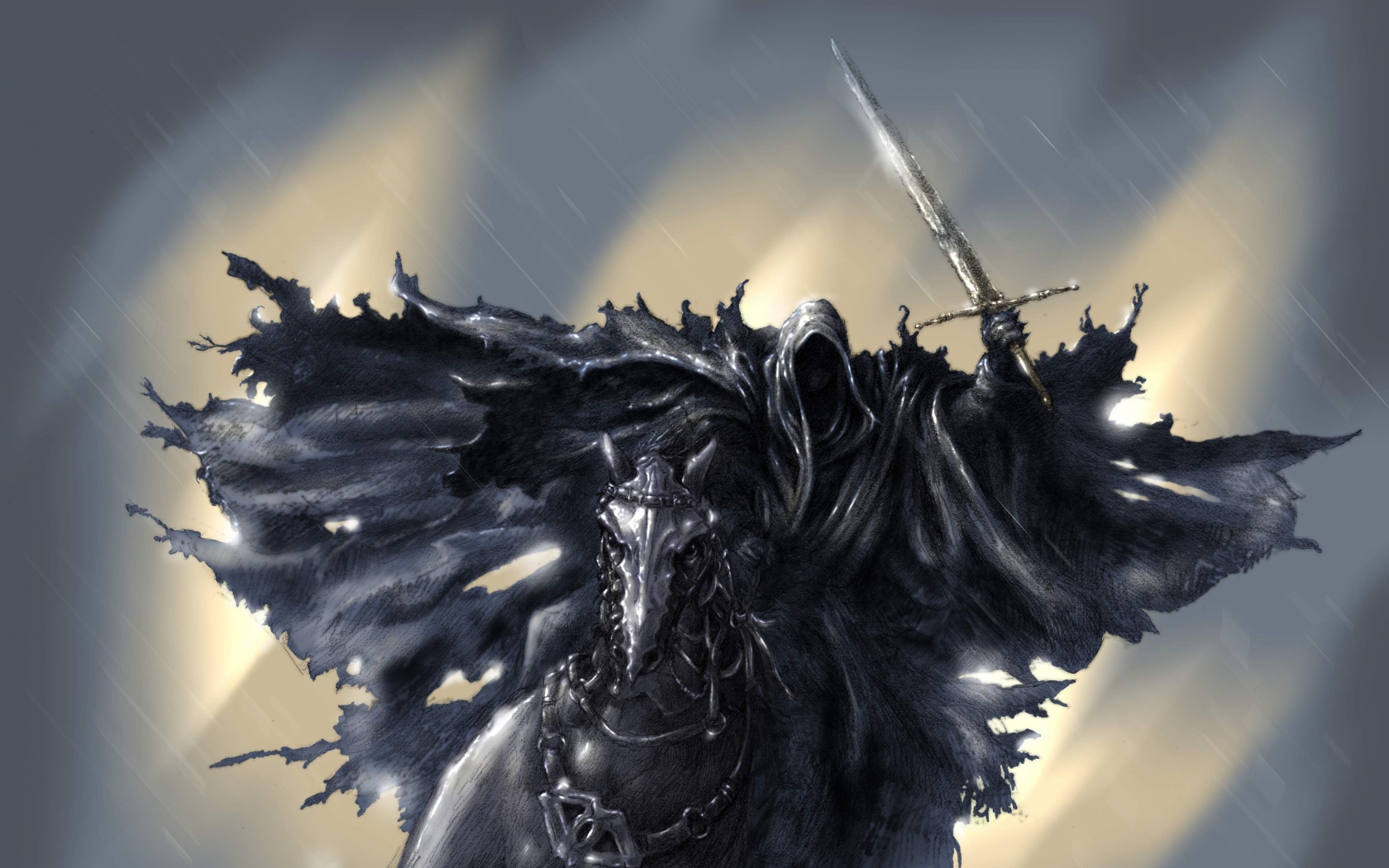 Nazgul The Witch King Ringwraith Wallpaper Art HD