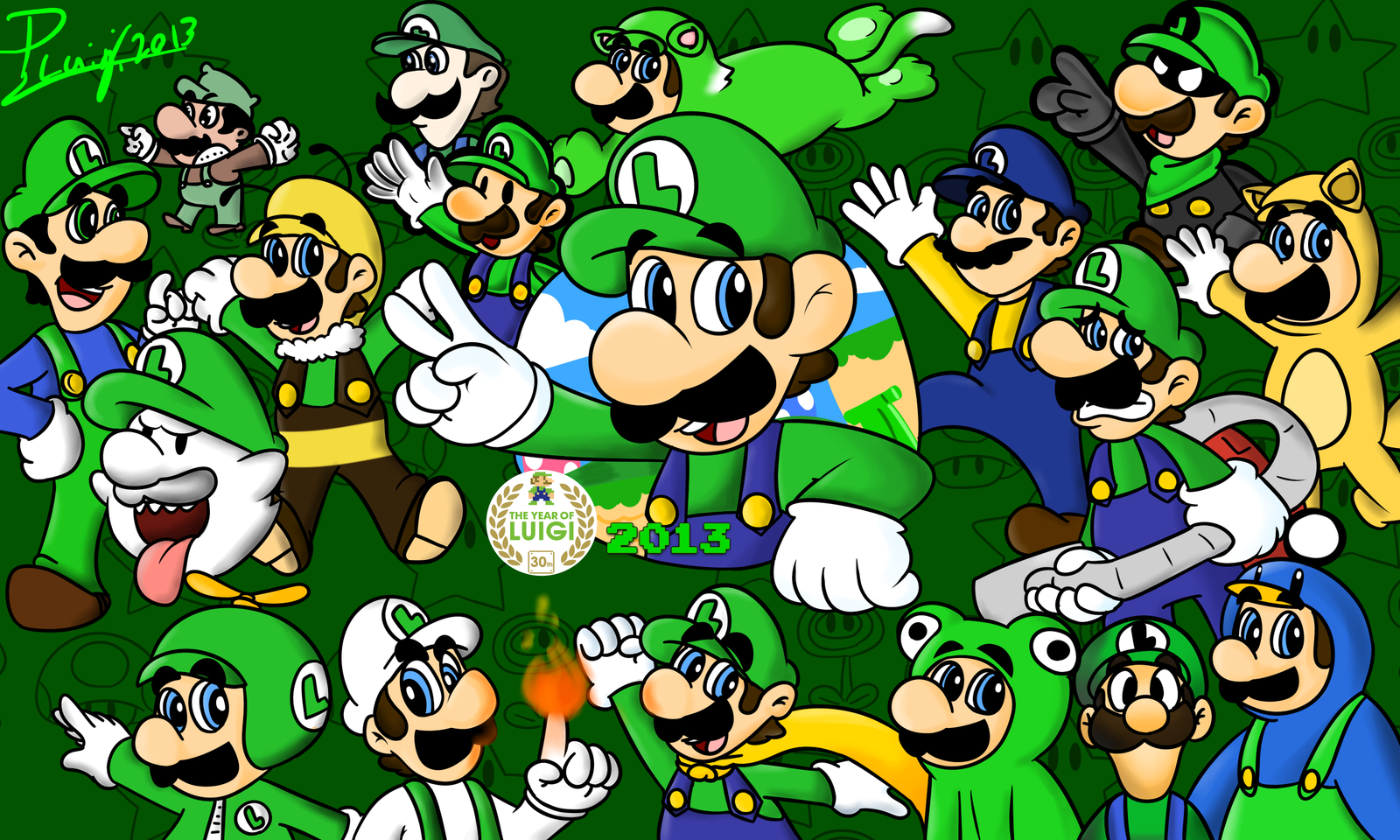 Year Of Luigi By Poisonluigi