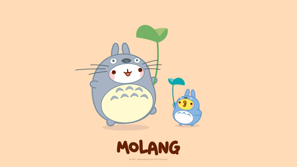 Molang And Piu Totoro Wallpaper Official Website