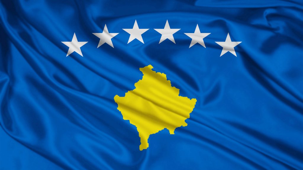 HD Kosovo Flag Wallpaper