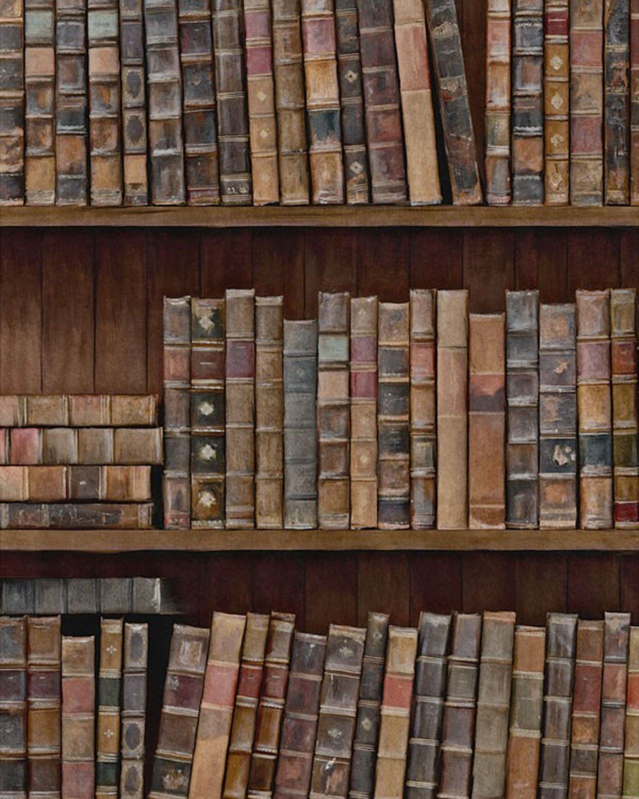 Bookshelf Wallpaper
