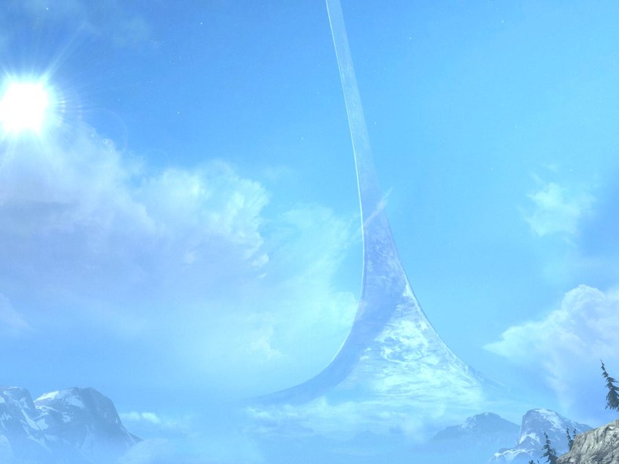 Halo Ring World Wallpaper The By
