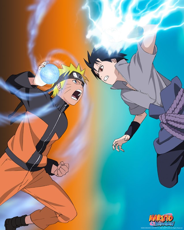 Naruto Shippuden Sasuke Vs Poster