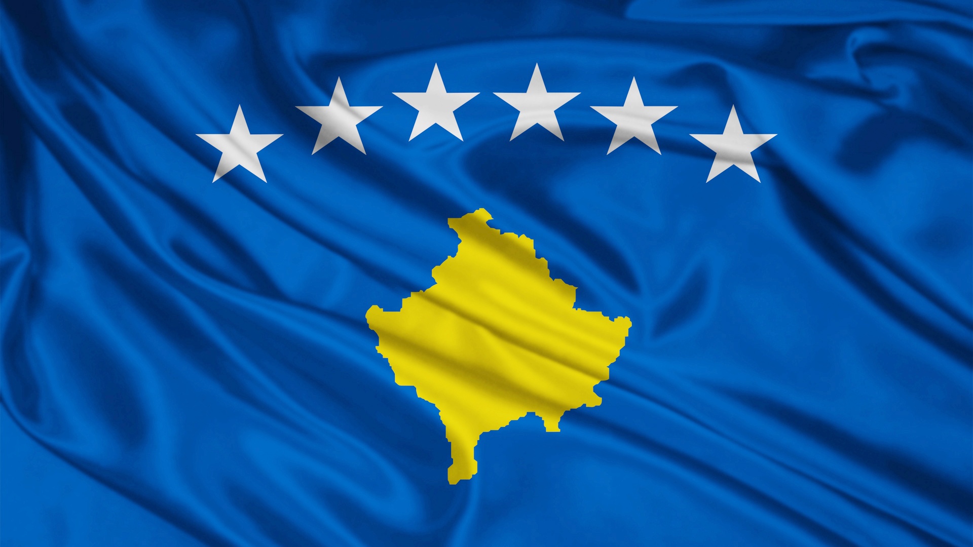 Kosovo Flag Wallpaper HD