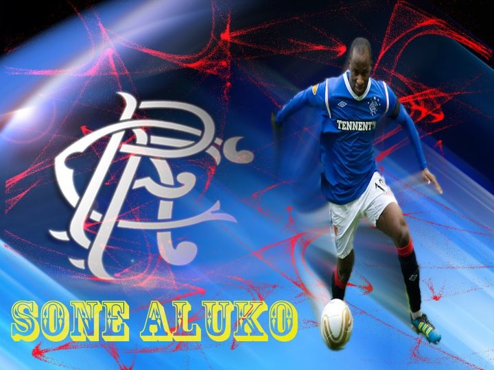 Glasgow Rangers Sone Aluko By Scooterb27