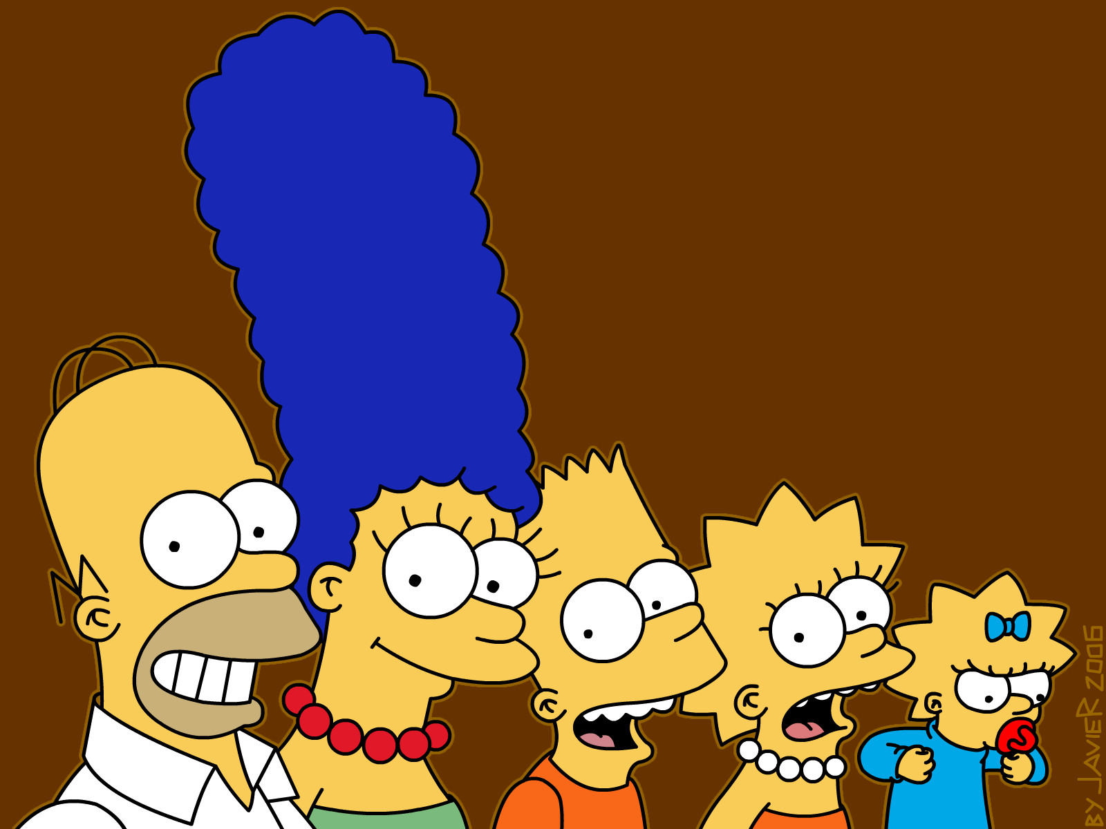 Simpsons Characters Wallpaper