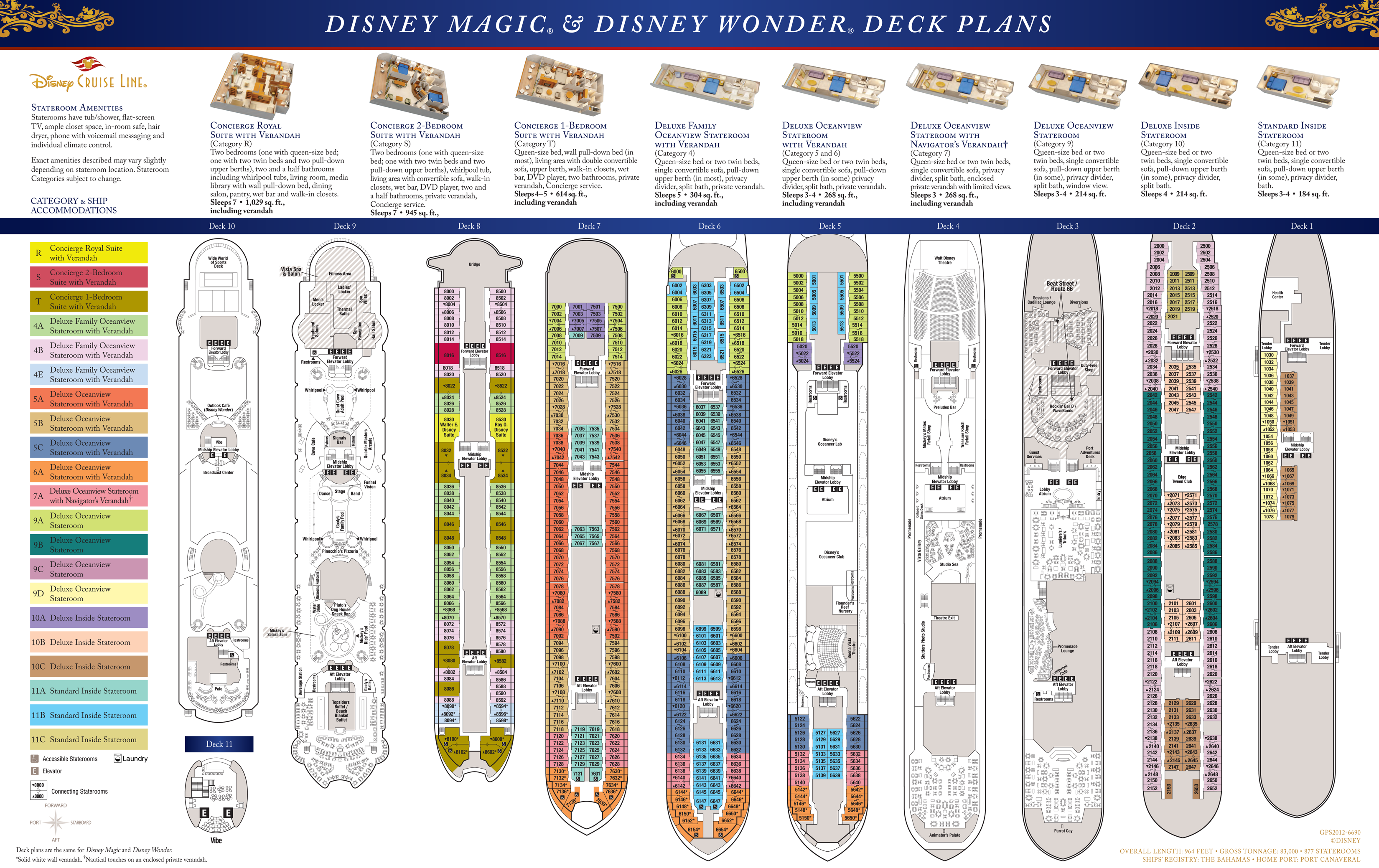 Plans Disney Magic Wonder The Cruise Line