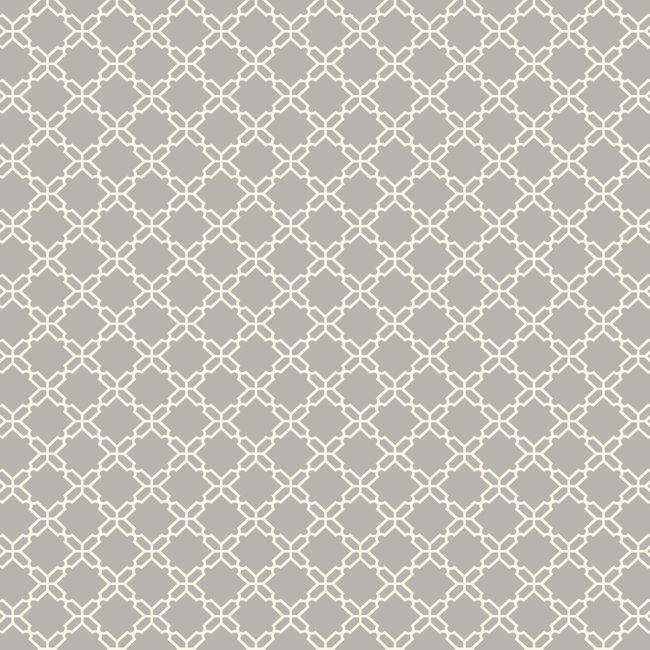 Black And White Trellis Wallpaper