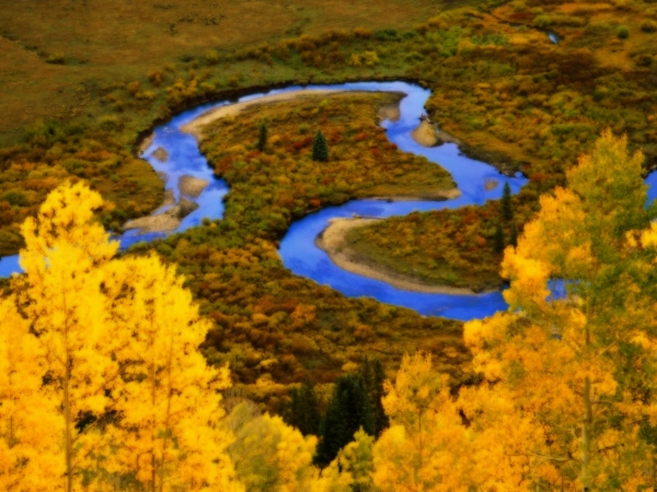 Beautiful Nature Autumn River Background Photos Pictures Collections