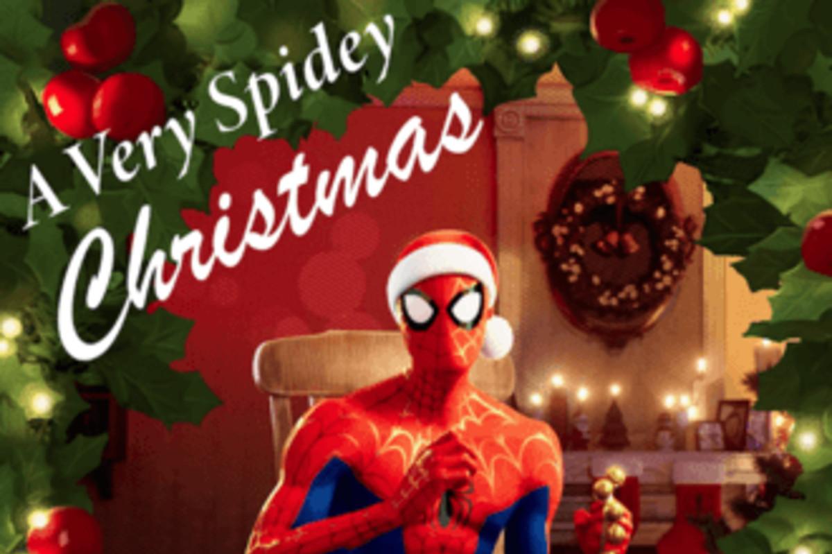 Spider Man Into The Verse S Christmas Album Exists In Real