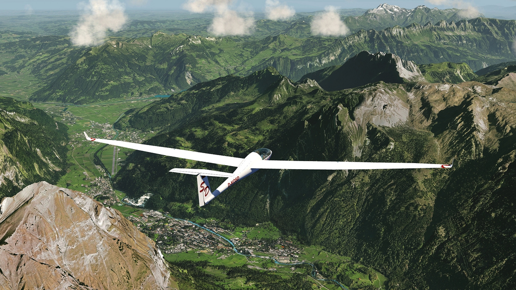 Aeroflyfs Discus Glider Wallpaper