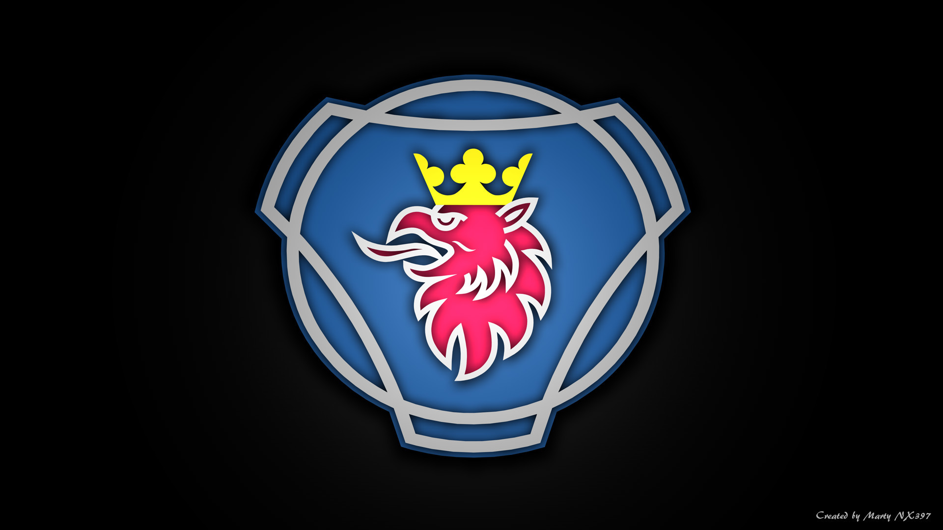 Scania Logo Wallpaper