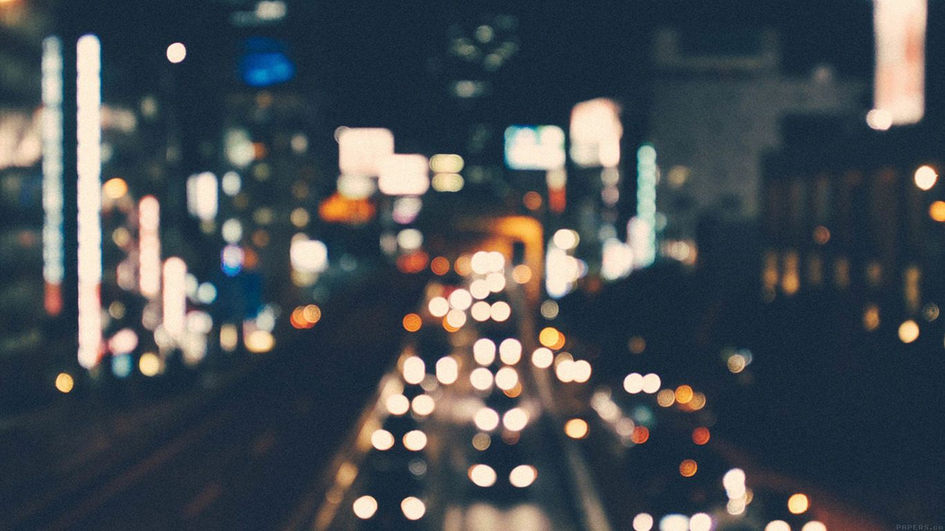Mn03 City Bokeh Night Street Nature